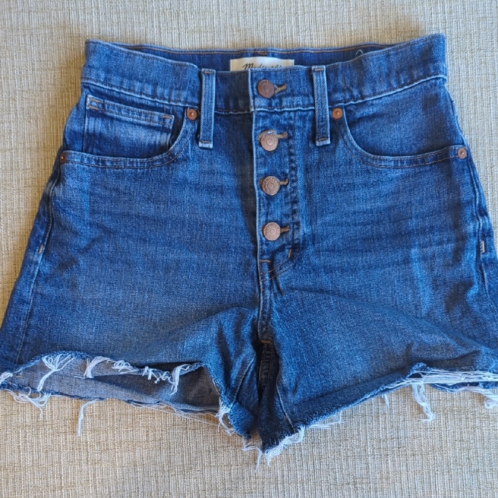 Women's Madewell High Rise Denim Shorts